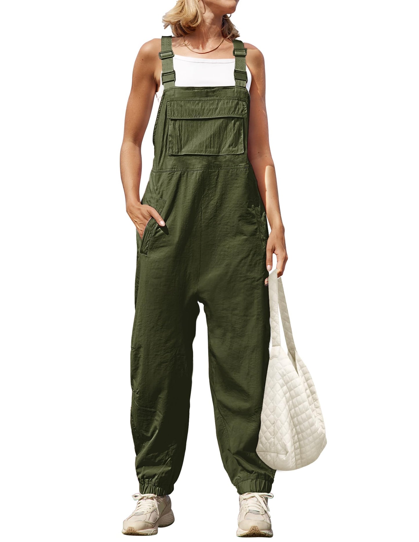 Women's Sleeveless Adjustable Straps Casual Summer Overalls Jumpsuit (Buy 2 Free Shipping)
