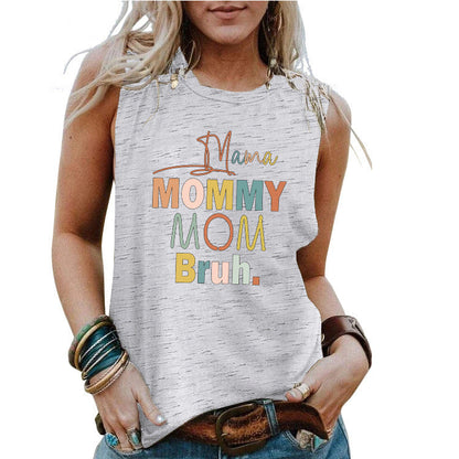 MOM Mother's Day Loose Women's Tank Top