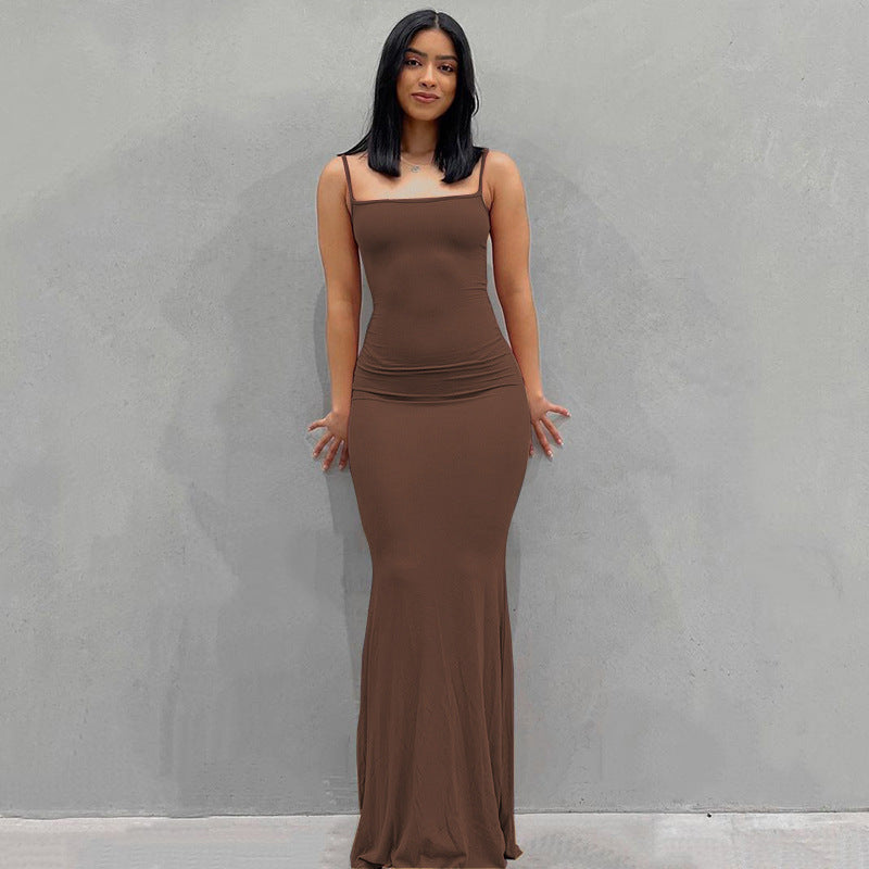 Modal Soft Lounge Dresses+Free Black Shapewear Today