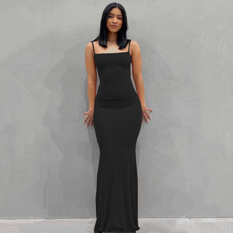 Modal Soft Lounge Dresses+Free Black Shapewear Today