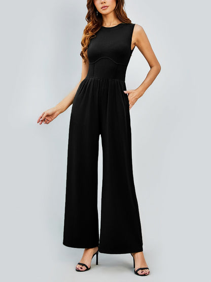 2024 Women's Sleeveless Tank Top Casual Jumpsuit(Buy 2 Free Shipping)