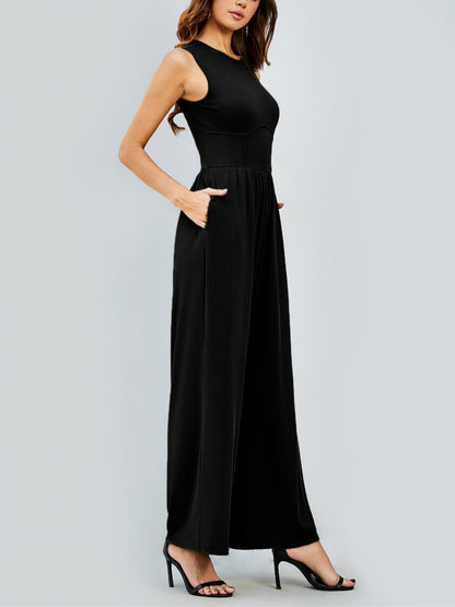 2024 Women's Sleeveless Tank Top Casual Jumpsuit(Buy 2 Free Shipping)