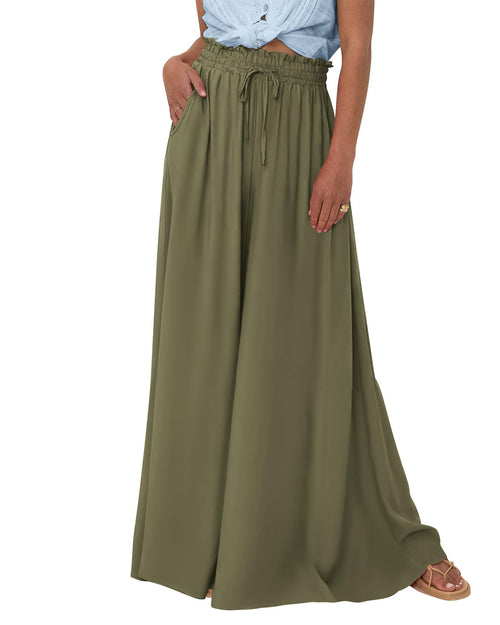 Women's Casual Flowy High Waist Wide Leg Pants(Buy 2 10% OFF)