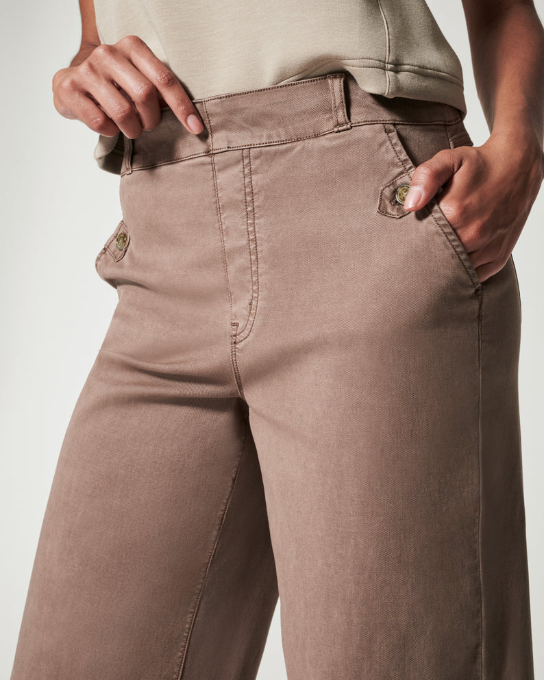 Stretch Comfortable Wide Leg Pants