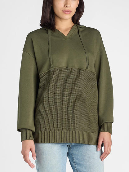 2024 Women's Casual Patchwork Hoodie
