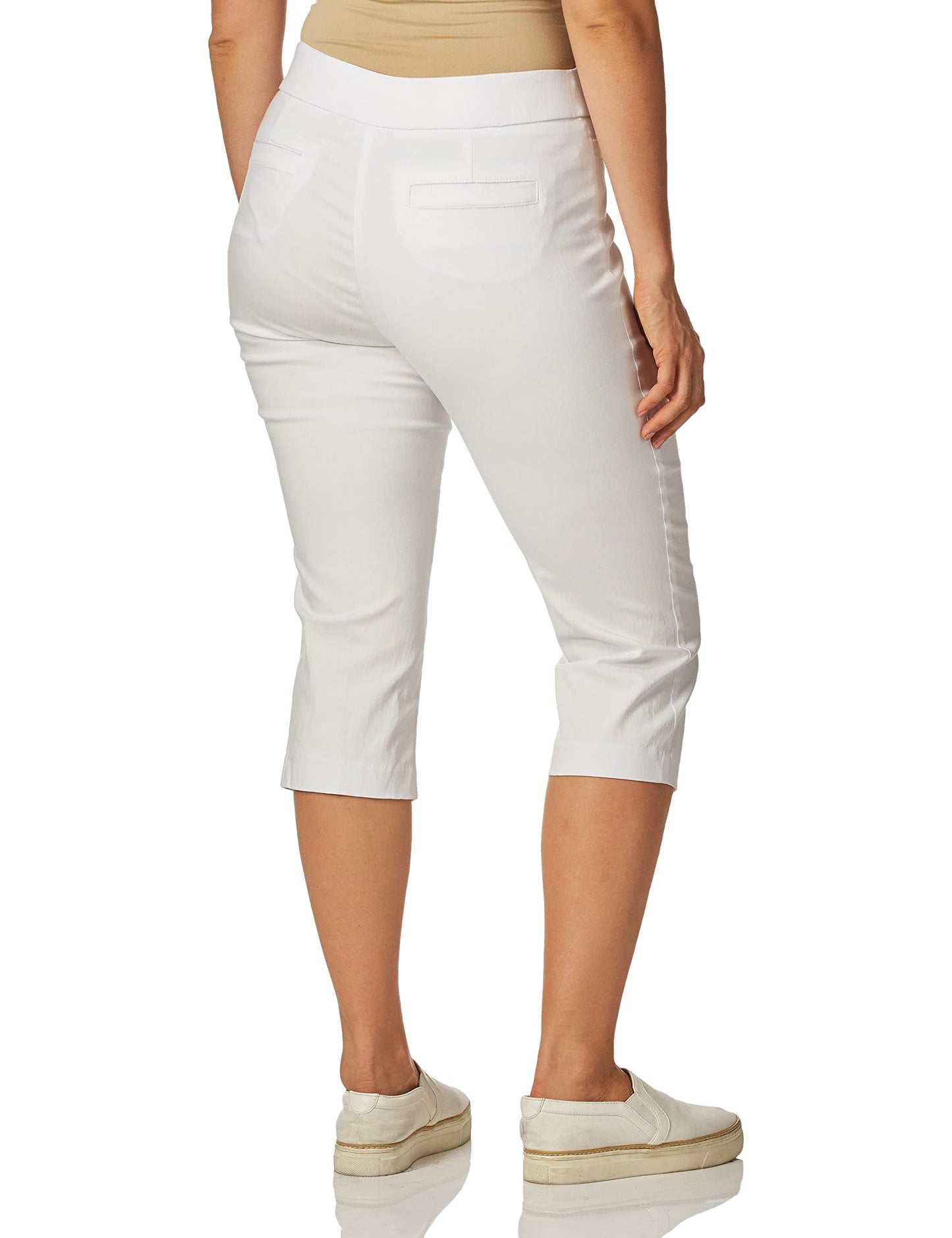 Limited time sale🔥Women's High Waist Pull on Capri L Pocket