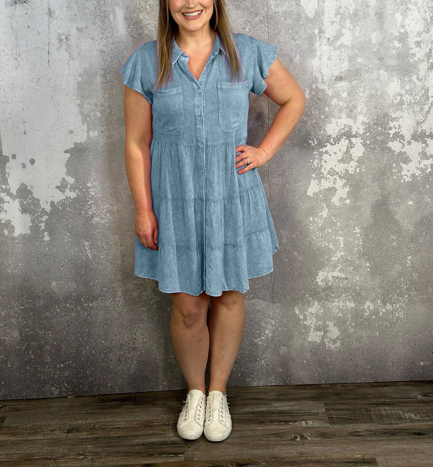 Women's Causal Denim Dress (Buy 2 Free Shipping)