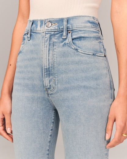Ultra High Rise Stretch Flare Jean(Buy 2 Free Shipping)