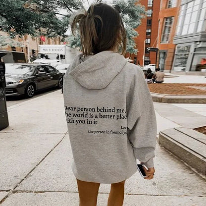 Last Day 49% OFF❤️'Dear Person Behind Me' Sweatshirt(Buy 2 Free Shipping)
