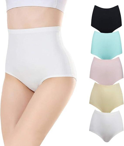 Women's High Waist Seamless No Show Underwear 5-Pack