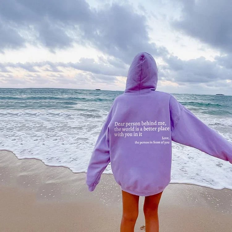 Last Day 49% OFF❤️'Dear Person Behind Me' Sweatshirt(Buy 2 Free Shipping)