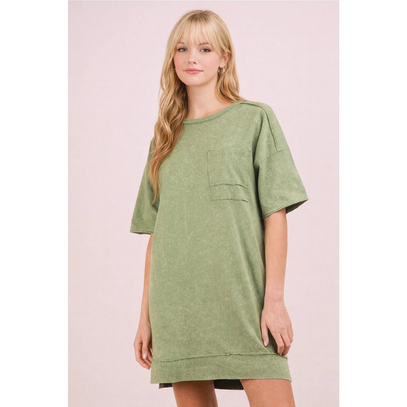 Women's Summer T Shirt Dress Casual Short Sleeve Crewneck Loose Fit