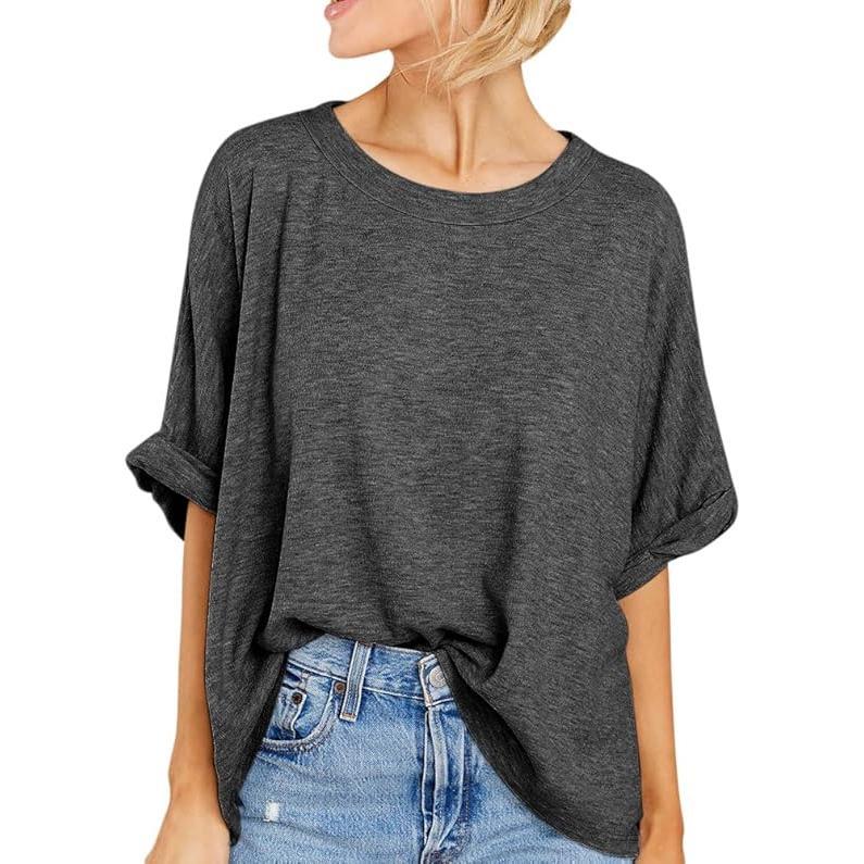 Women's Oversized Casual Short Sleeve T-Shirt