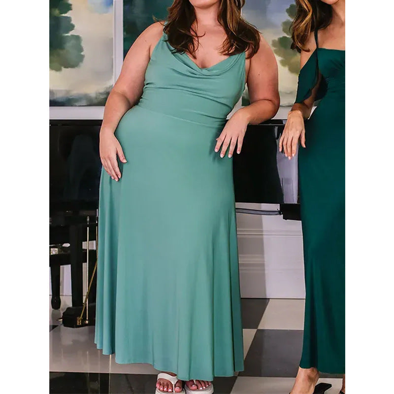Strappy Solid Color MIDI Dress (BUY 2 FREE SHIPPING)