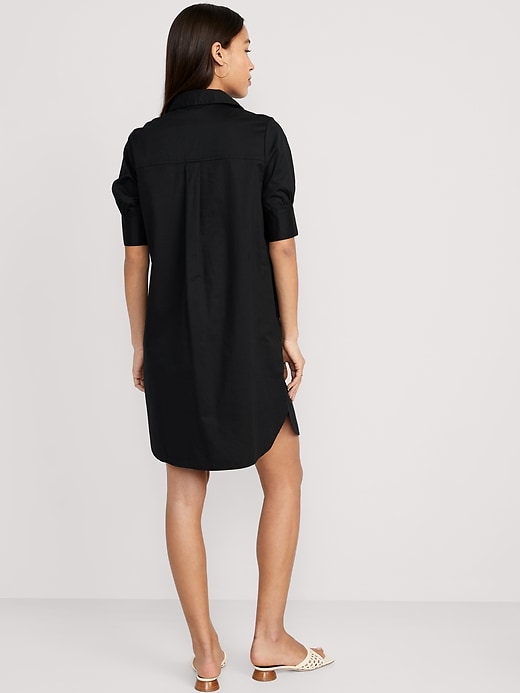 Short-Sleeve Shirt Dress (⏰ 40% OFF TODAY)