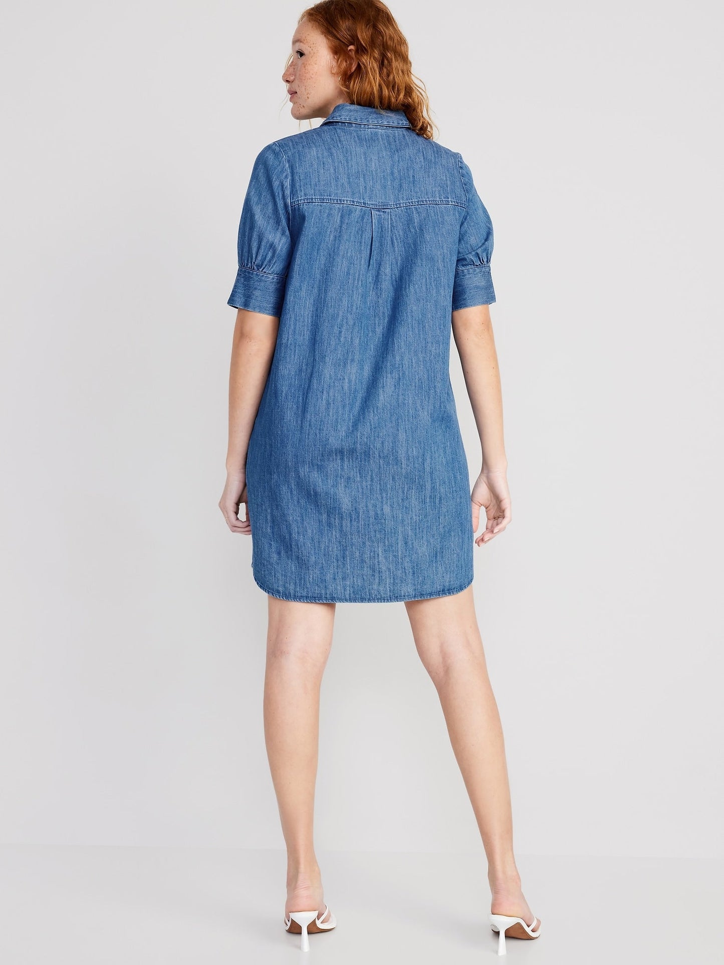 Short-Sleeve Shirt Dress (⏰ 40% OFF TODAY)