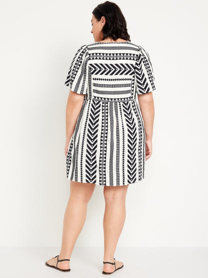 Jacquard Mini Swing Dress (⏰30% OFF TODAY)