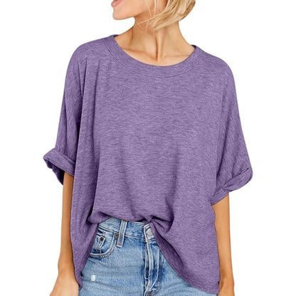 Women's Oversized Casual Short Sleeve T-Shirt