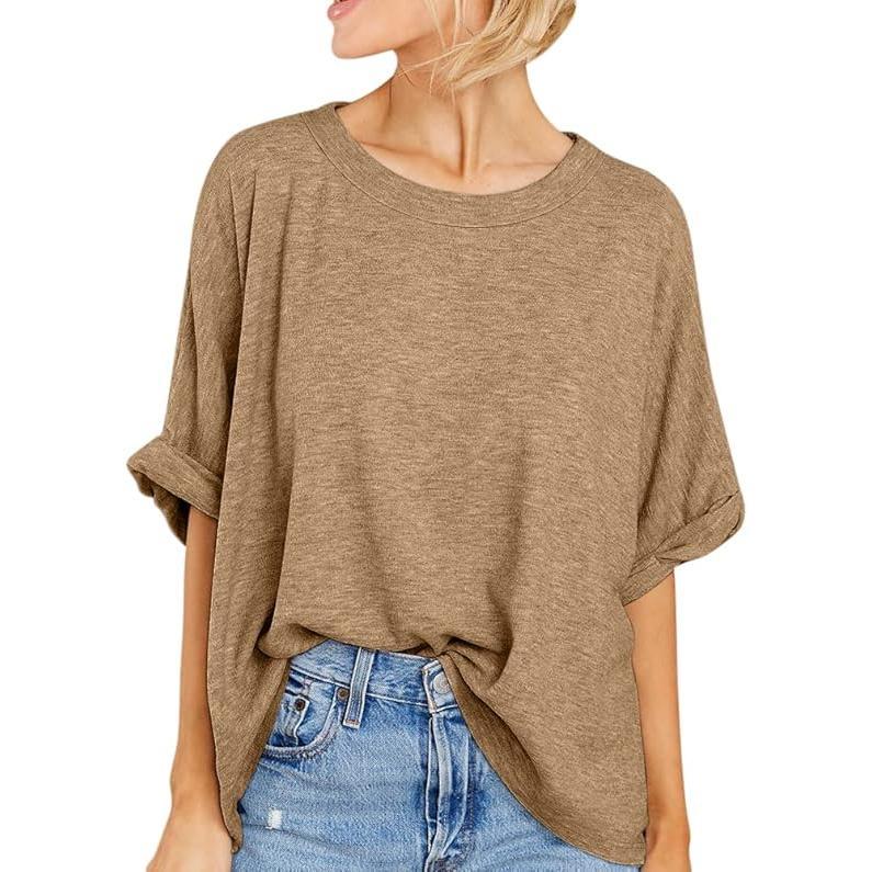 Women's Oversized Casual Short Sleeve T-Shirt
