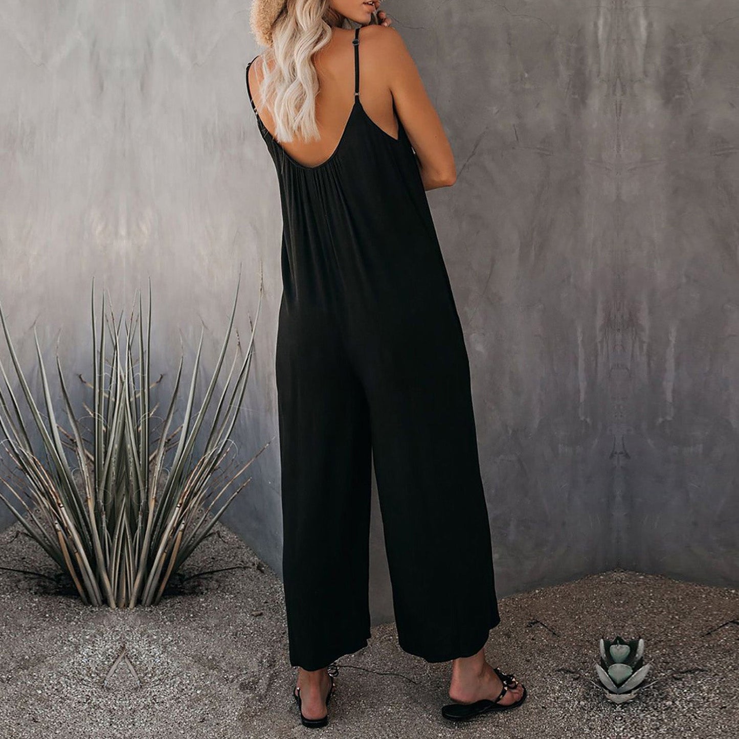 2023 New Flowy Jumpsuit with Pockets (Buy 2 Free Shipping)
