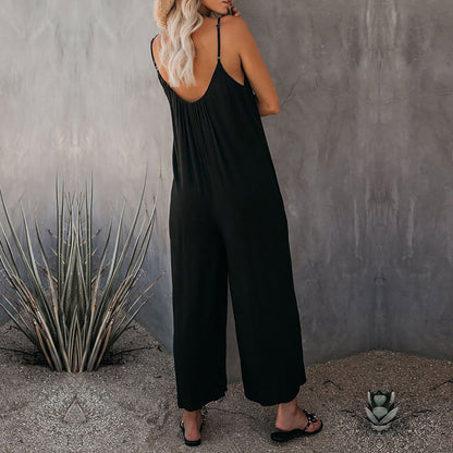 2023 New Flowy Jumpsuit with Pockets (Buy 2 Free Shipping)