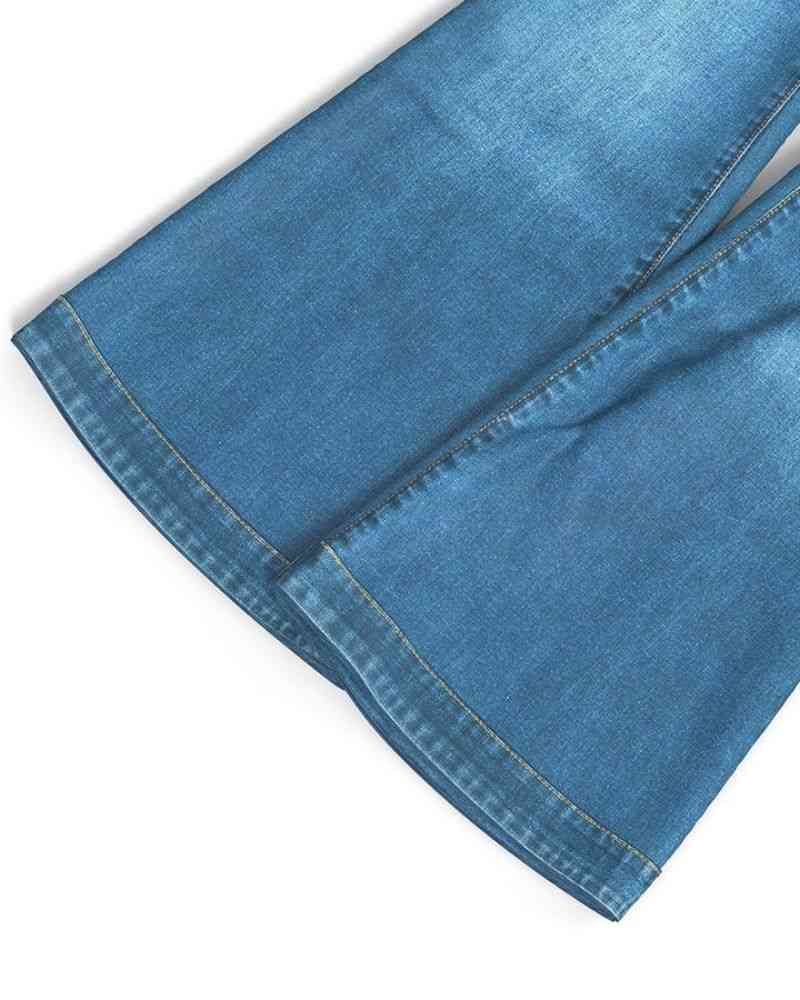 90s Vintage Classic Flare Hem High Waist Jeans