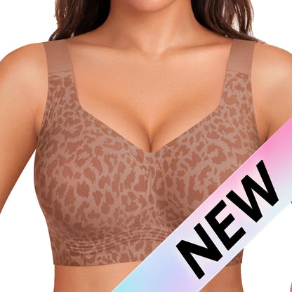 Women's Wireless Lace Back Seamless Comfort Bra