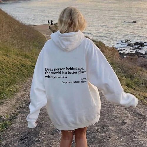 Last Day 49% OFF❤️'Dear Person Behind Me' Sweatshirt(Buy 2 Free Shipping)