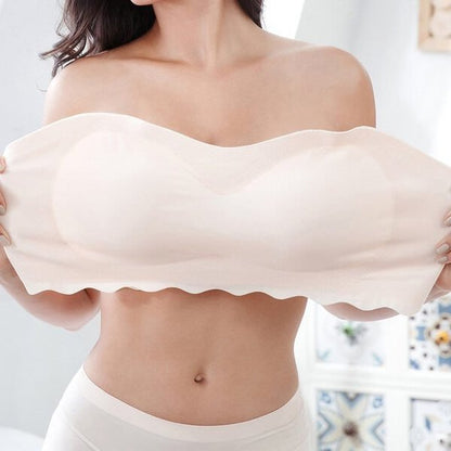 2023 Women Sexy Strapless Bra Invisible Push Up Bras