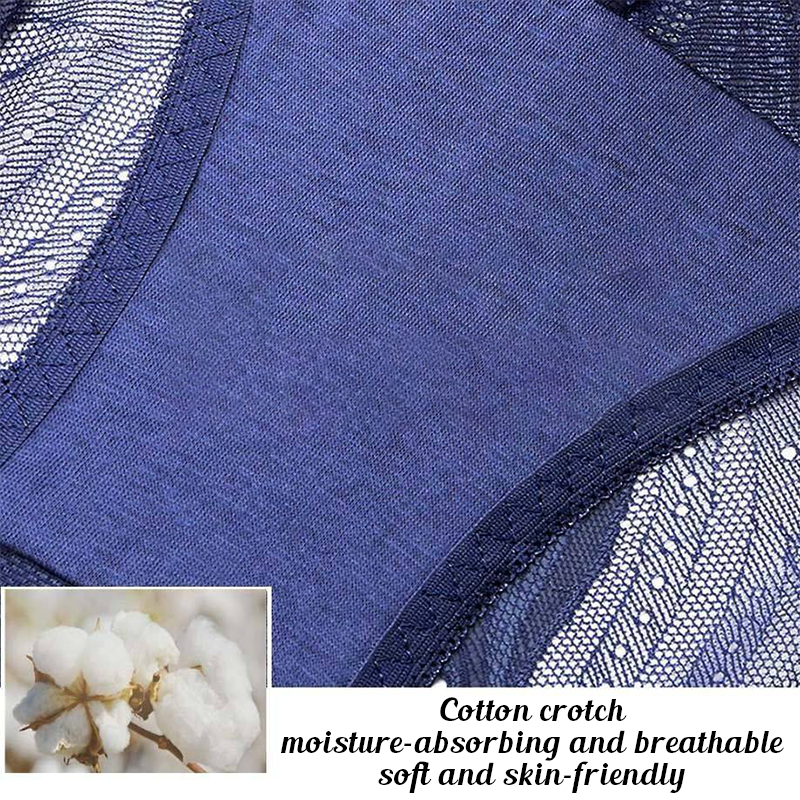 Hot Sale✨ -Ladies Silk Lace Handmade Underwear Pack
