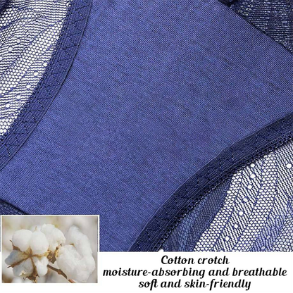 Hot Sale✨ -Ladies Silk Lace Handmade Underwear Pack