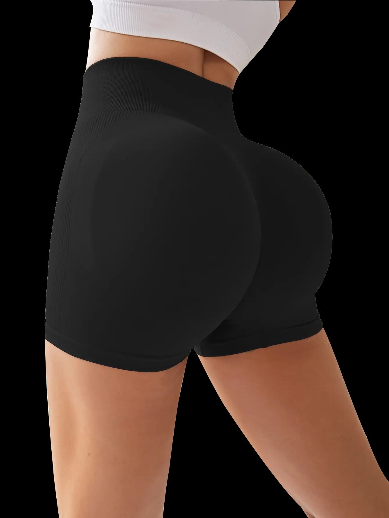 4-Pieces High Waist Tummy Control Butt-Lifting Seamless Shorts