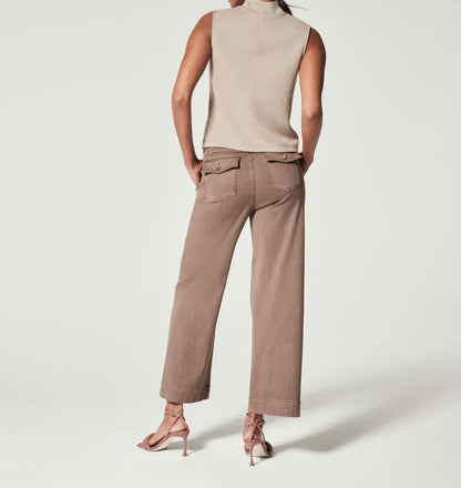 Stretch Comfortable Wide Leg Pants