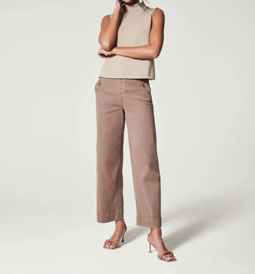 Stretch Comfortable Wide Leg Pants
