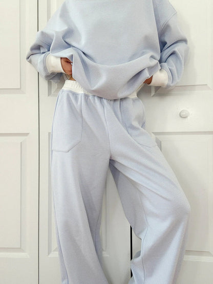 Women's Mini Striped Casual Suit