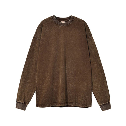 Women's Stone Wash Loose Fit Sweatshirt