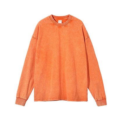 Women's Stone Wash Loose Fit Sweatshirt