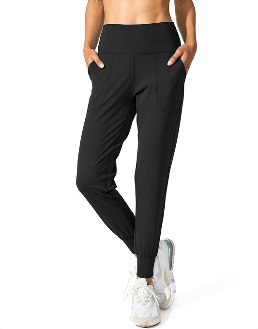 Women's Joggers High Waisted Yoga Pants with Pockets