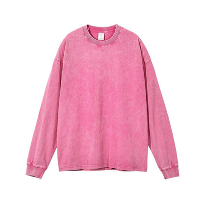 Women's Stone Wash Loose Fit Sweatshirt