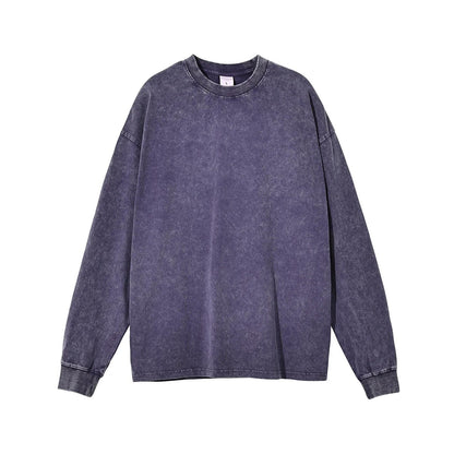 Women's Stone Wash Loose Fit Sweatshirt