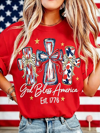 God Bless America T-shirt 250 Years America Anniversary Birthday Gift Shirt