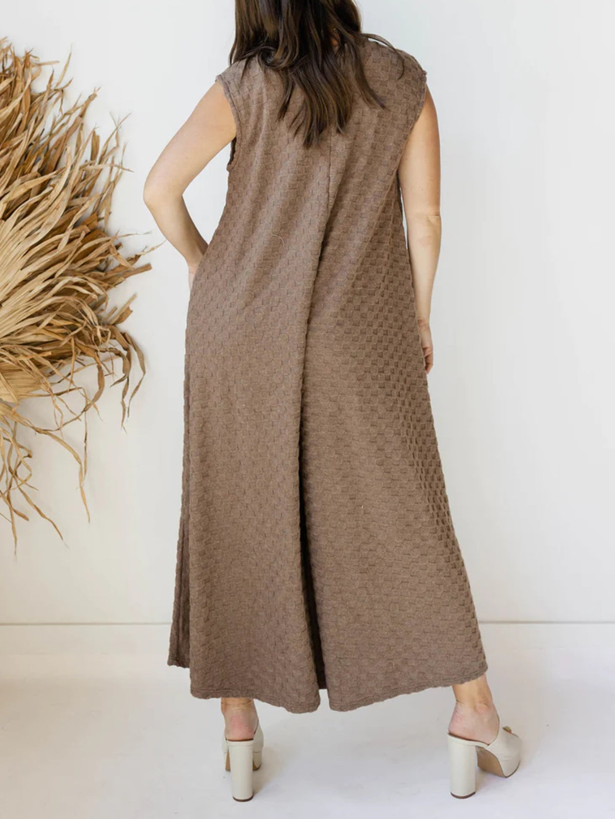 Women's Plaid Button Loose Jumpsuit (Buy 2 Free Shipping)
