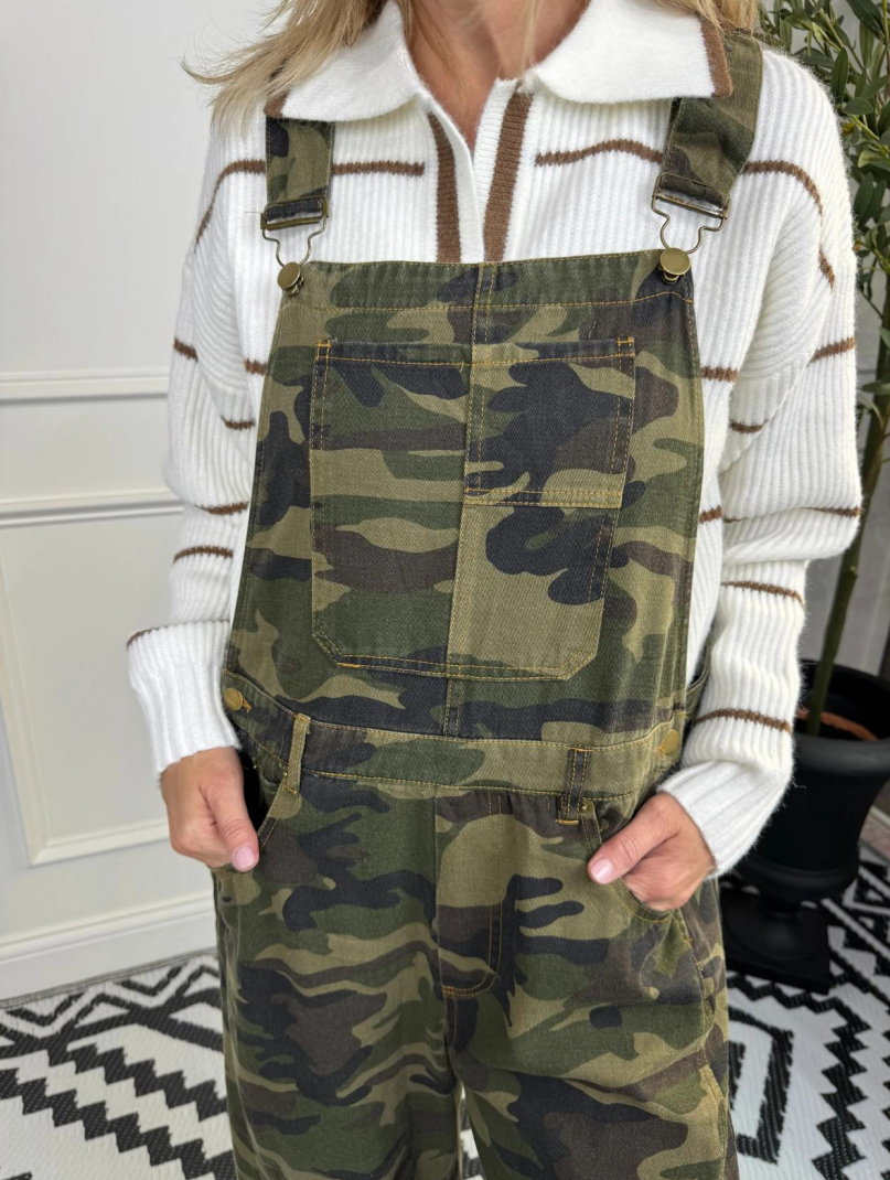 Women's Camo Overalls